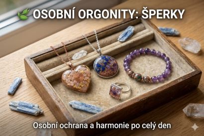 orgonity šperky zmenš